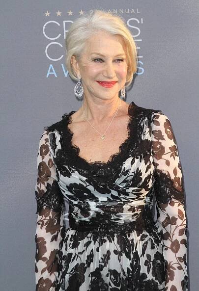 Elegantly Dressed Helen Mirren at the Critics Choice Awards Wallpaper