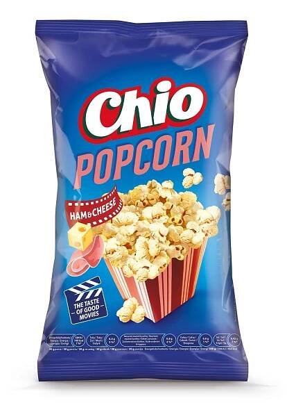 Chio Ready to Eat Popcorn Šunka a sýr 75g