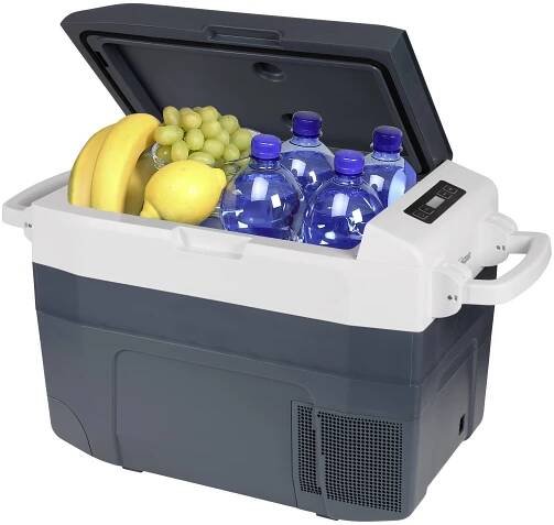 Tristar KB-7740 chladicí box a topný box Energetická třída (EEK2021): D (A - G) kompresor 12 V, 230 V tmavě šedá, světl