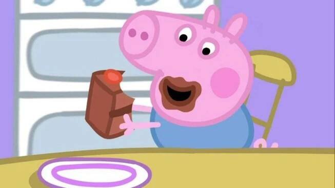 Prasátko Peppa — Oběd