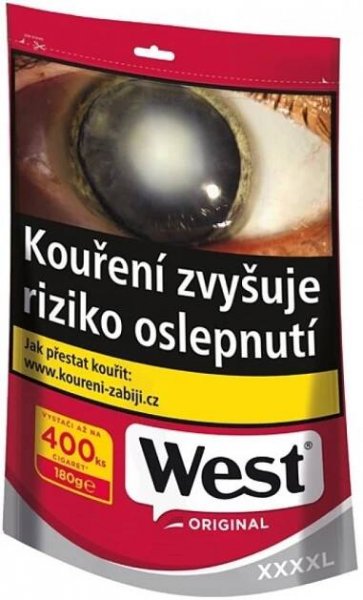 West Red 180 g cigaretový tabák