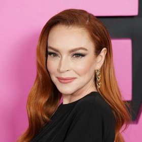 Lindsay Lohan Is Unrecognizable In A Black Gown With Daring Cutouts As Fans Say She's Had 'So Much Work Done'