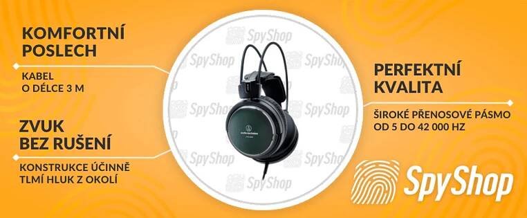 Kvalitní sluchátka Audio Technica ATH-A990Z