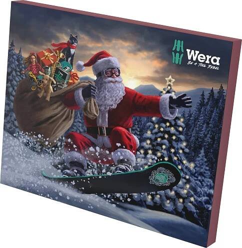 Wera 136609 adventní kalendář 2024 25 ks od 1 390 Kč
