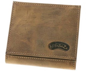 Kožená peněženka Nivasaža N18-HNT-BR hnědá