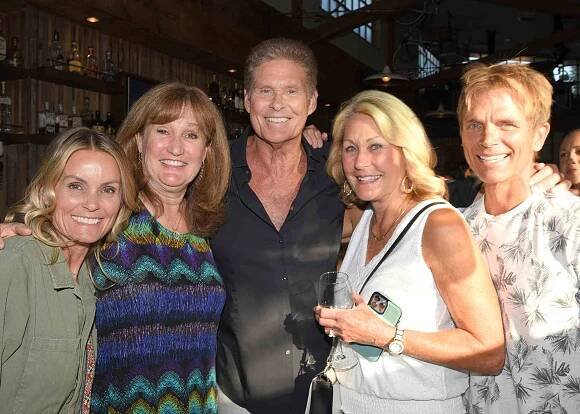 David Hasselhoff 70th birthday party