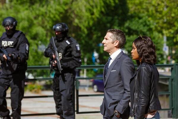 Berlínská mise - Výměna - Z filmu - Leland Orser, Keke Palmer