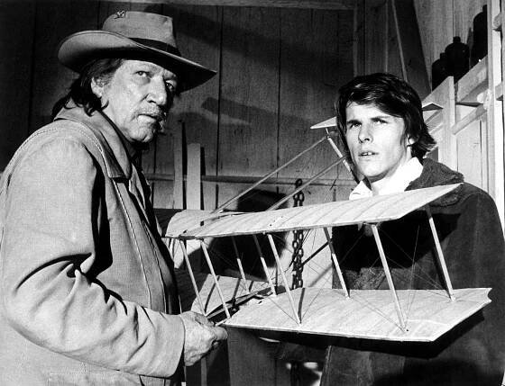 HEC RAMSEY, left: Richard Boone in 'Only Birds and Fools' (Season 2, Episode 5, aired April 7, 1974), 1972-74.