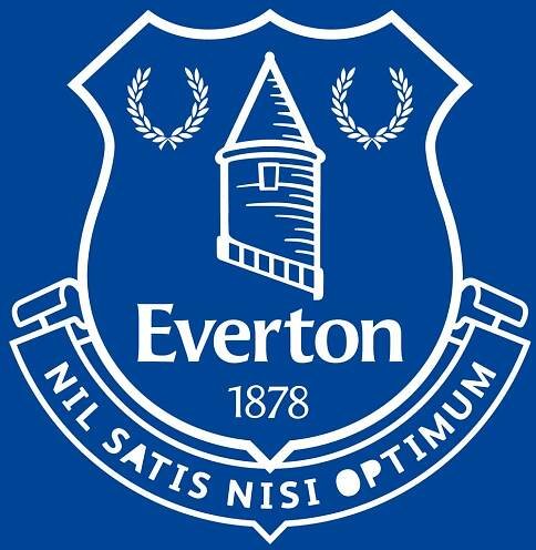 Everton F.C Emblem In Blue Wallpaper