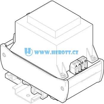 Transformátor T1-45-24, výstupní napětí 24V~, proud 1.88A
