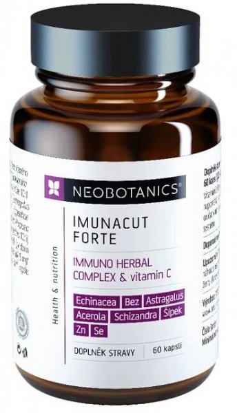 NEOBOTANICS Imunacut Forte 60 kapslí