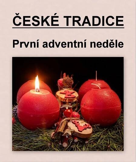 ČESKÉ TRADICE: První adventní neděle – 1. prosince 2024 – zvaná železnáZa krásnější Vimperk