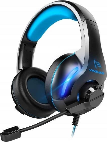 Sluchátka přes uši Sada sluchátek pro PC PS5 PS4, Xbox Series X/S Led Yinsan