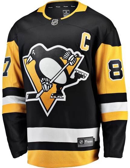 Hokejový dres týmu Pittsburgh Penguins s hráčem Crosby 87