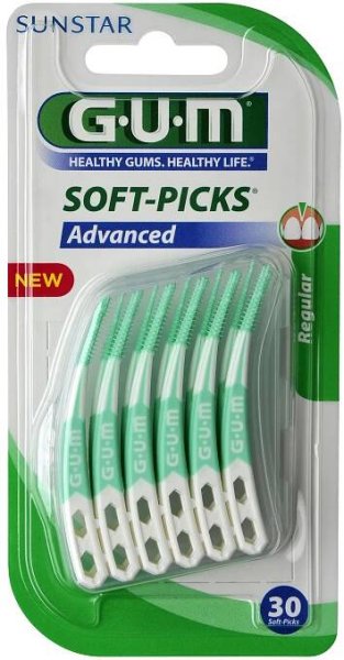 GUM Soft-Picks Advanced mezizubní kartáček 30 ks