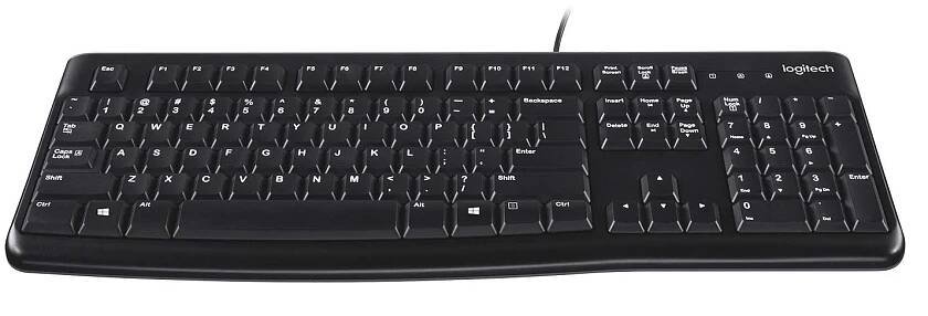 membránová klávesnice Logitech K120 USB černá