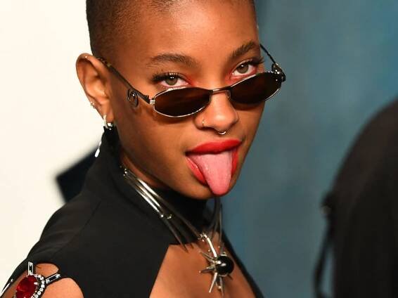 Willow Smith unveils bold new tattoos as she poses in tiny crop top in head-turning photo that sparks reaction