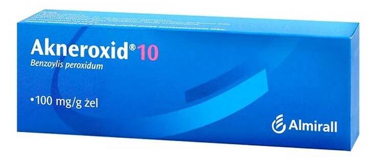 Akneroxid 10 100 мг / г гель 50 г
