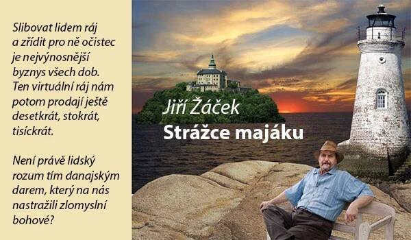 Jiří Žáček jako Strážce majáku. Aktuální kniha poznámek, aforismů a fejetonů