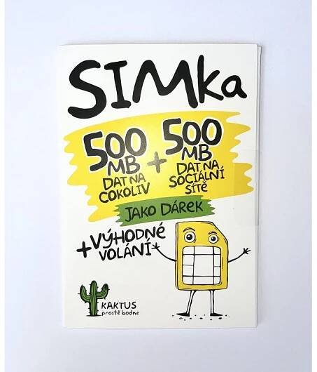 SIM karta KAKTUS