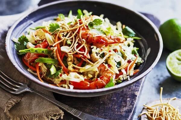 asian-prawn-salad-lime-chilli-dressing
