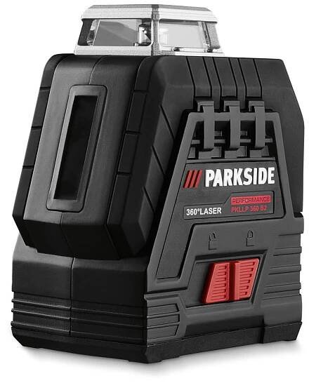 PARKSIDE PERFORMANCE® Aku křížový liniový laser PKLLP 360 B3
