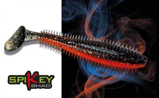 Fox Rage Gumová nástraha Spikey Shad 9cm - Red Head od 28 Kč | Rybaření.cz