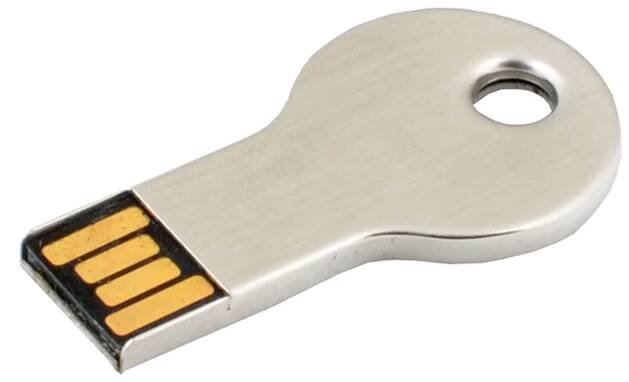Netradiční USB flash disk ALTON stříbrná