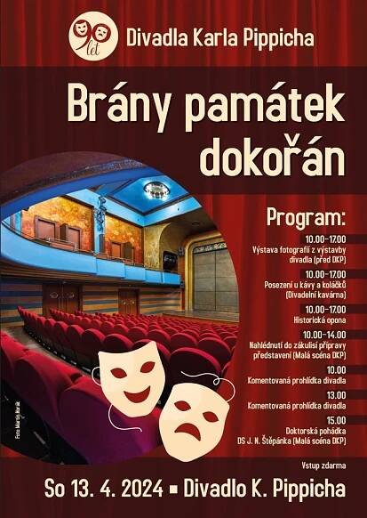 Brány památek dokořán: Divadlo Karla Pippicha | Chrudimské noviny