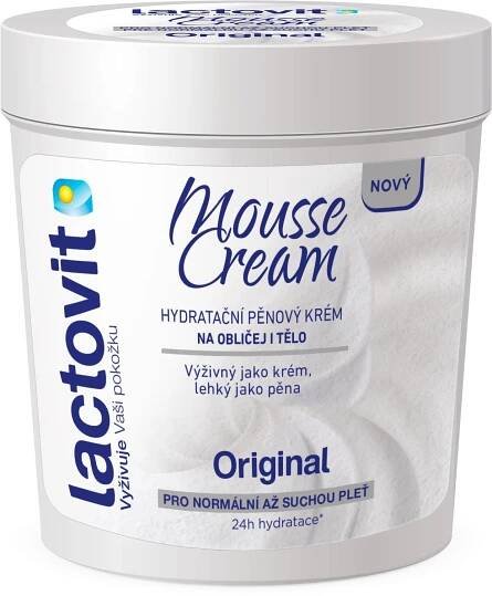 Telový krém LACTOVIT Orginal Mousse Cream 250 ml