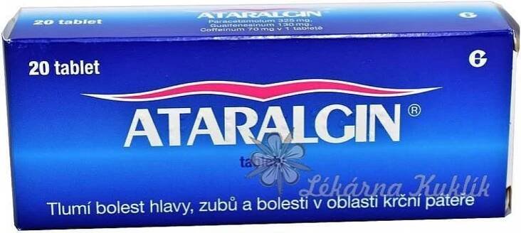 ATARALGIN POR 325MG/130MG/70MG TBL NOB 20