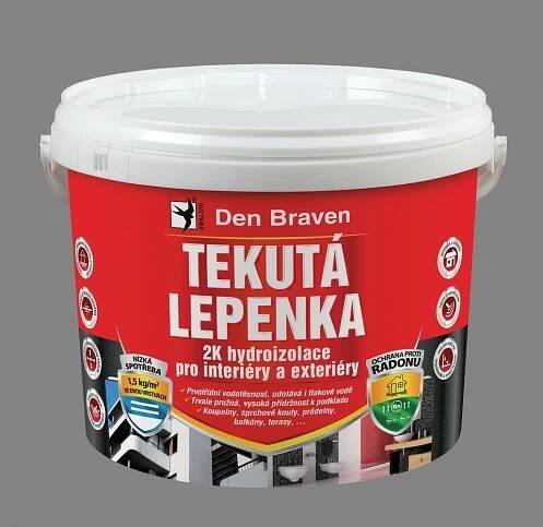 Tekutá lepenka Den Braven - 7 kg