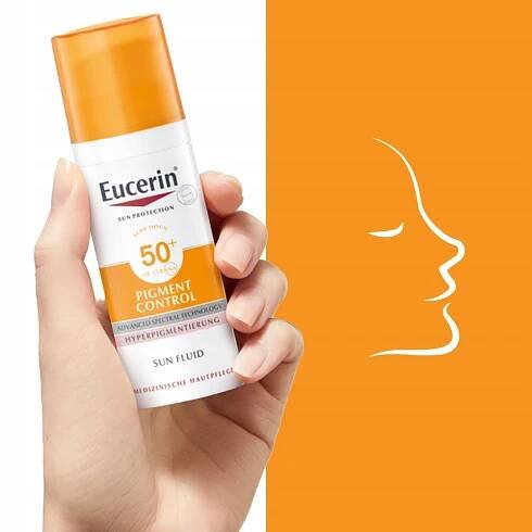 EUCERIN ANTI PIGMENT Gel na mytí obličeje + SUN Fluid proti skvrnám SPF50 Určení na obličej