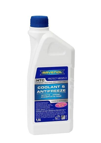Ravenol 1410120-150-01-999 - HTC Hybrid Technology Coolant (G11) - 1.5L