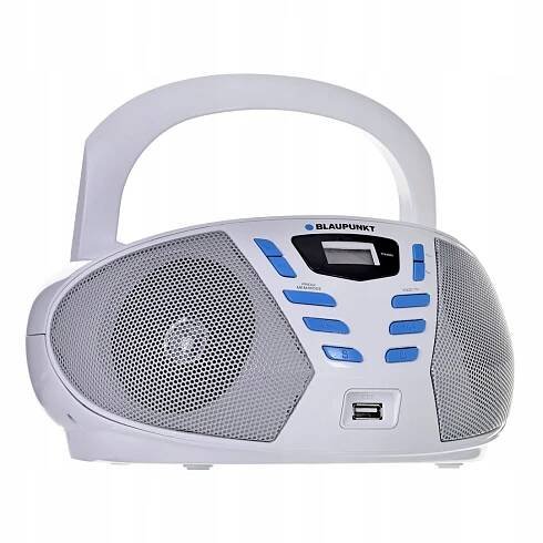 Blaupunkt BB7-WH přenosný stereofonní systém Digitální 2,4 W FM Šedá MP3 přehrávač | Quikset - Plzeň