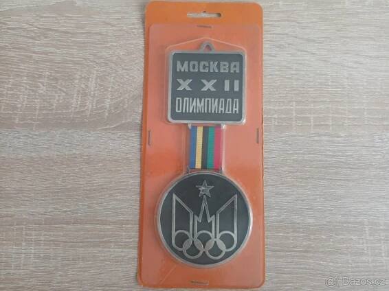 Pamětní medaile Olympiáda Moskva 1980 - Praha-východ