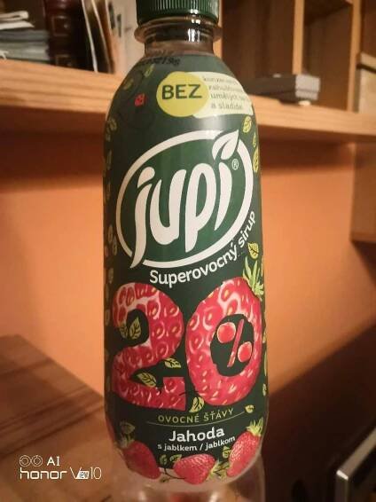 Podrobné informace o potravině Jupí jahoda s jablkem