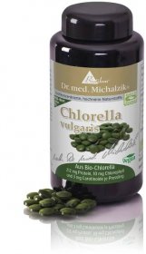 Chlorella vulgaris v bio-kvalitě