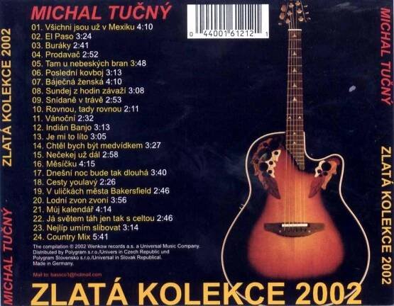 DISKOGRAFIE MICHAL TUČNÝ