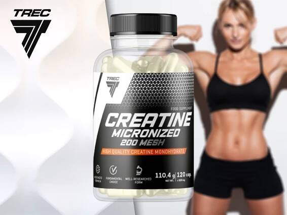 Mikronizovaný monohydrát kreatiny - 200 MESH - v kapslích