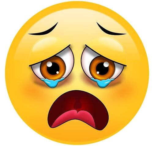 Smutné Emoji, Smutný Emotikon