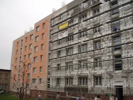 Sanace a zateplení fasádního a střešního pláště domu Habrmannova 37 - 41 v Plzni | KASTEN spol. s r. o.