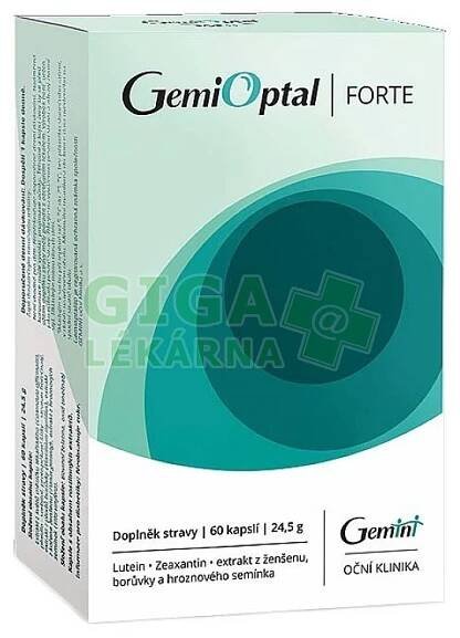 Gemioptal FORTE cps.60 - GigaLékárna.cz