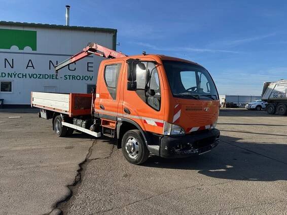 Avia D90L valník s bočnicami 4x2 + HR VIN167