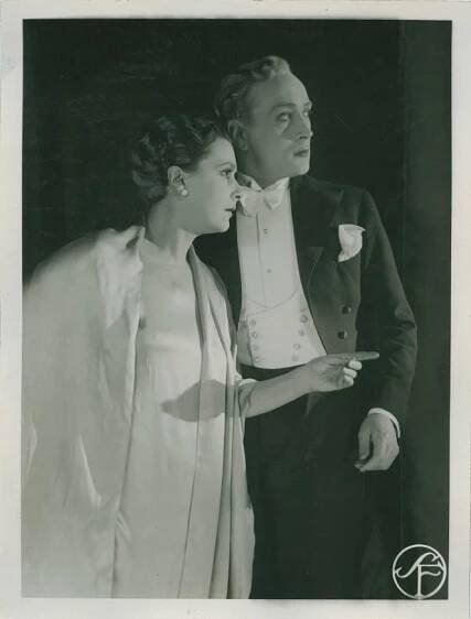 Hans engelska fru - Z filmu - Lil Dagover, Gösta Ekman