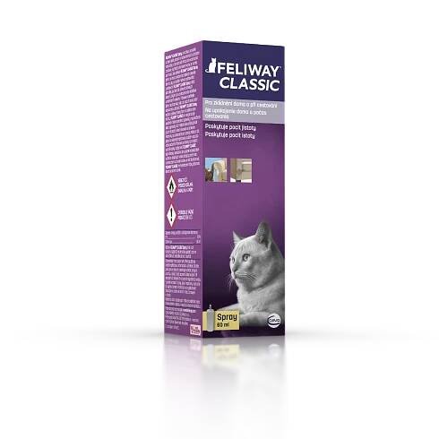 Feliway Classic sprej pre mačky 1×60 ml, sprej pre mačky
