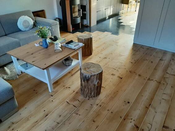 Renovace borovice - Dům Podlah Písek - Laky Synteko