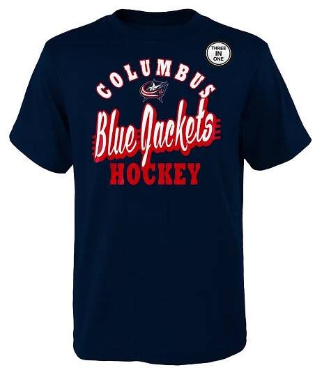 Dětské tričko Outerstuff  TWO MAN ADVANTAGE 3 IN 1 COMBO COLUMBUS BLUE JACKETS