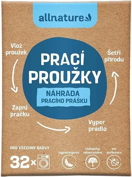 allnature praci prouzky 16 ks 32 prani