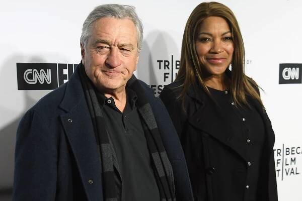 Robert De Niro and Grace Hightower